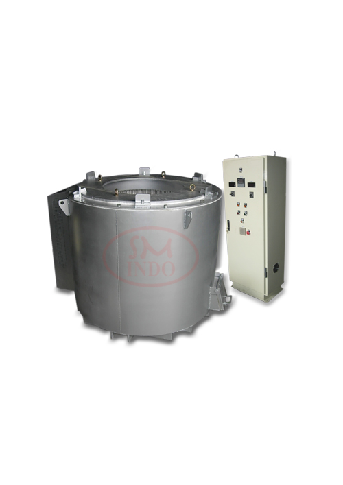 Crucible Aluminium Holding Furnace  Capacity 500kg ( CAHF-500 )