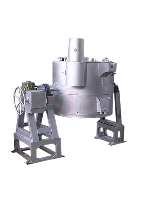 Gas Burner Manual Tilting Melting Furnace 350 kgs ( GB-MTMF-350 )