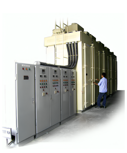 Large Multi Chamber Walk In Drum Oven  ( LPM-WIDO )