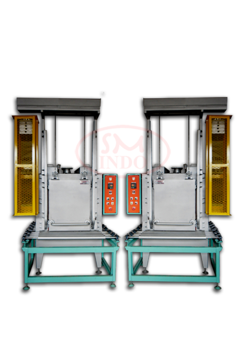 Vertical Lift Door Oven With Grafity Roller Coveyor ( VLDO-GRC )